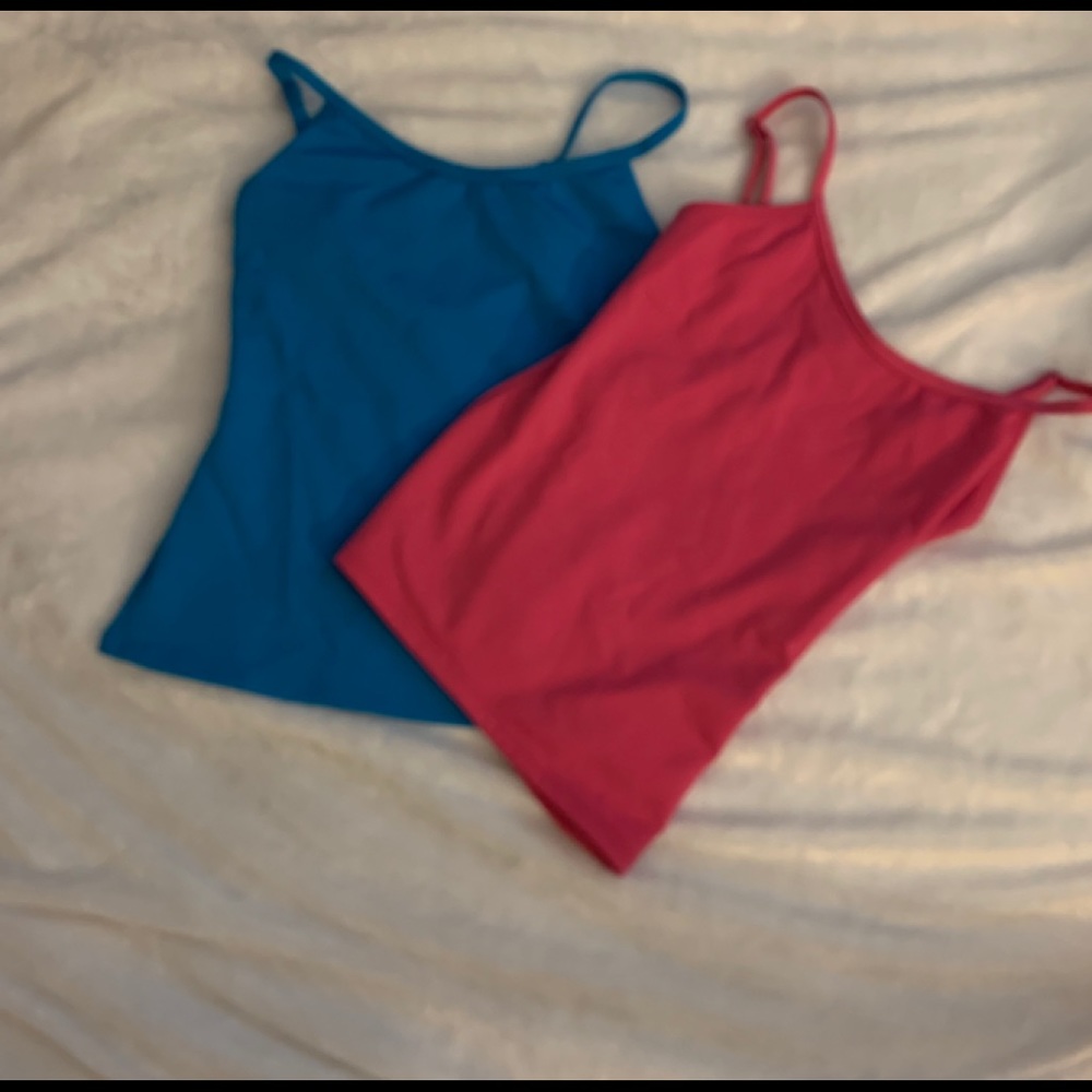 Dual Capezio Blue and Pink Tank Size S
